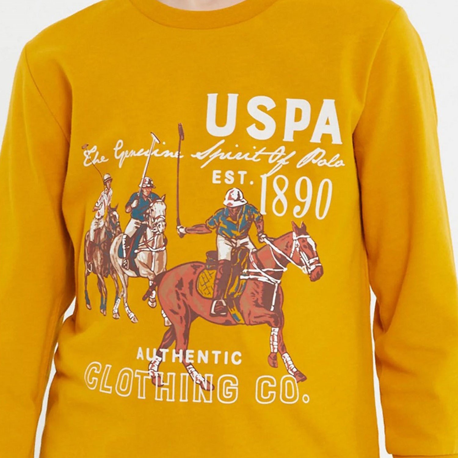 U.S. Polo Assn Erkek Çocuk 2'li Takım US1121-4 Gold