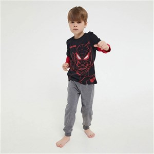 Spider-Man Erkek Çocuk 2'li Takım D4714-3 Siyah