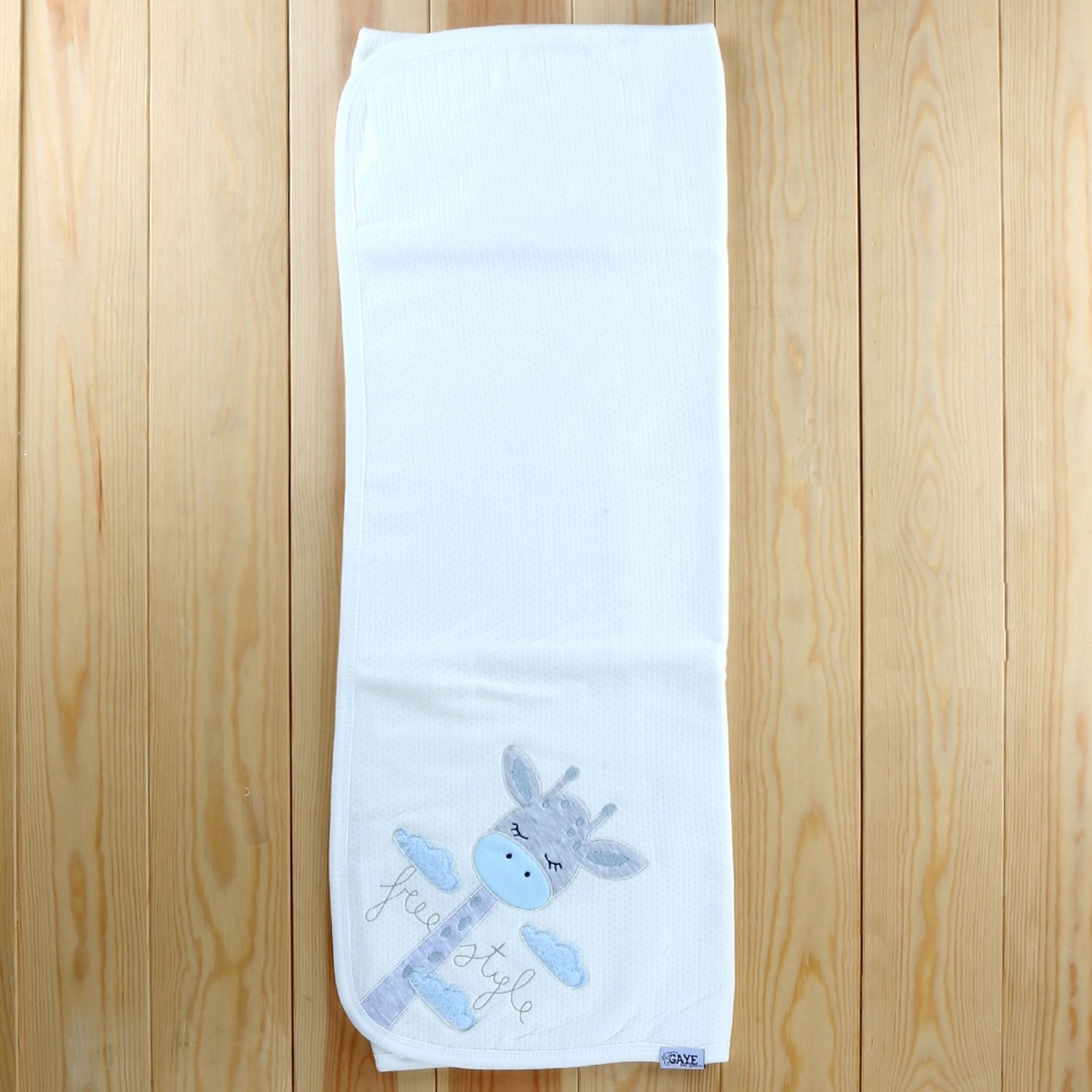 Gaye Bebe Bebek Battaniyesi 80x85 Cm 3534 Beyaz