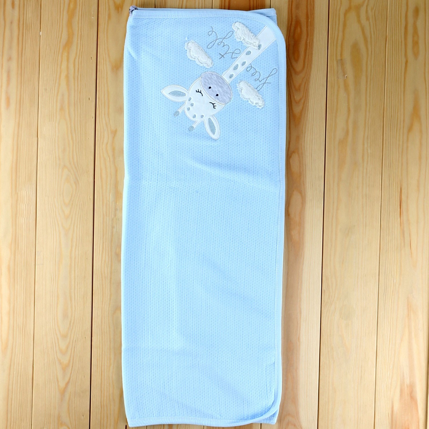 Gaye Bebe Bebek Battaniyesi 80x85 Cm 3534 Mavi