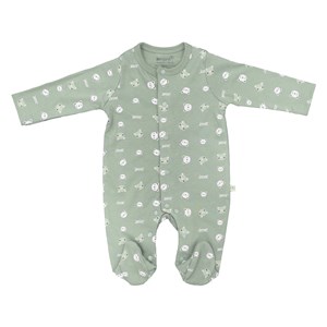 Biorganic Hug Me Bear Newborn Bebek Tulumu 60608 Yeşil