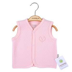 Ciccim Baby Kapitone Bebek Yeleği 4708 Pembe