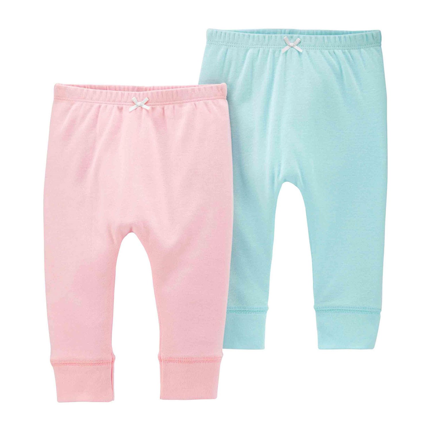 Carter's 2'li Prematüre Bebek Pantolonu 1H452710 Pembe-Mavi