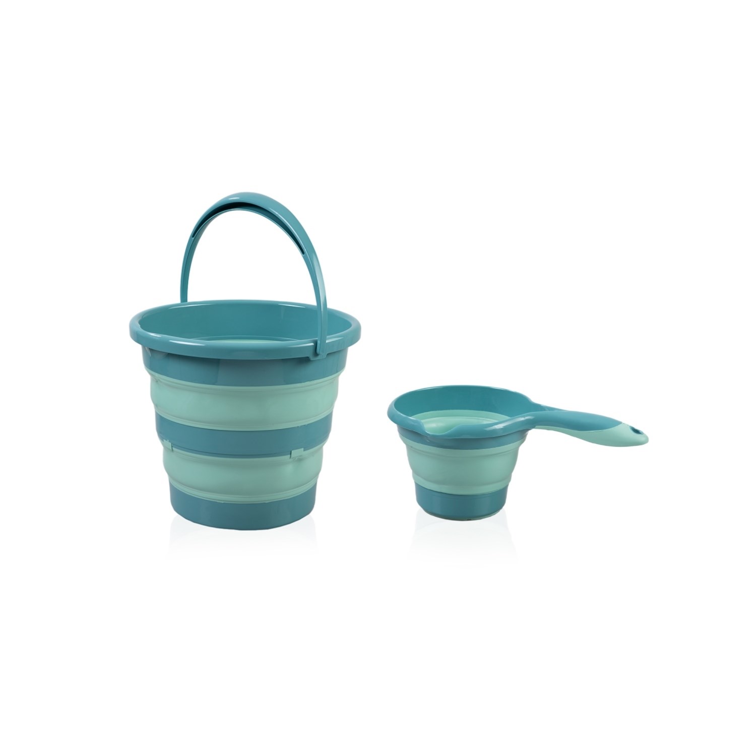 Babyjem Katlanır 3'lü Banyo Set 765 Turkuaz