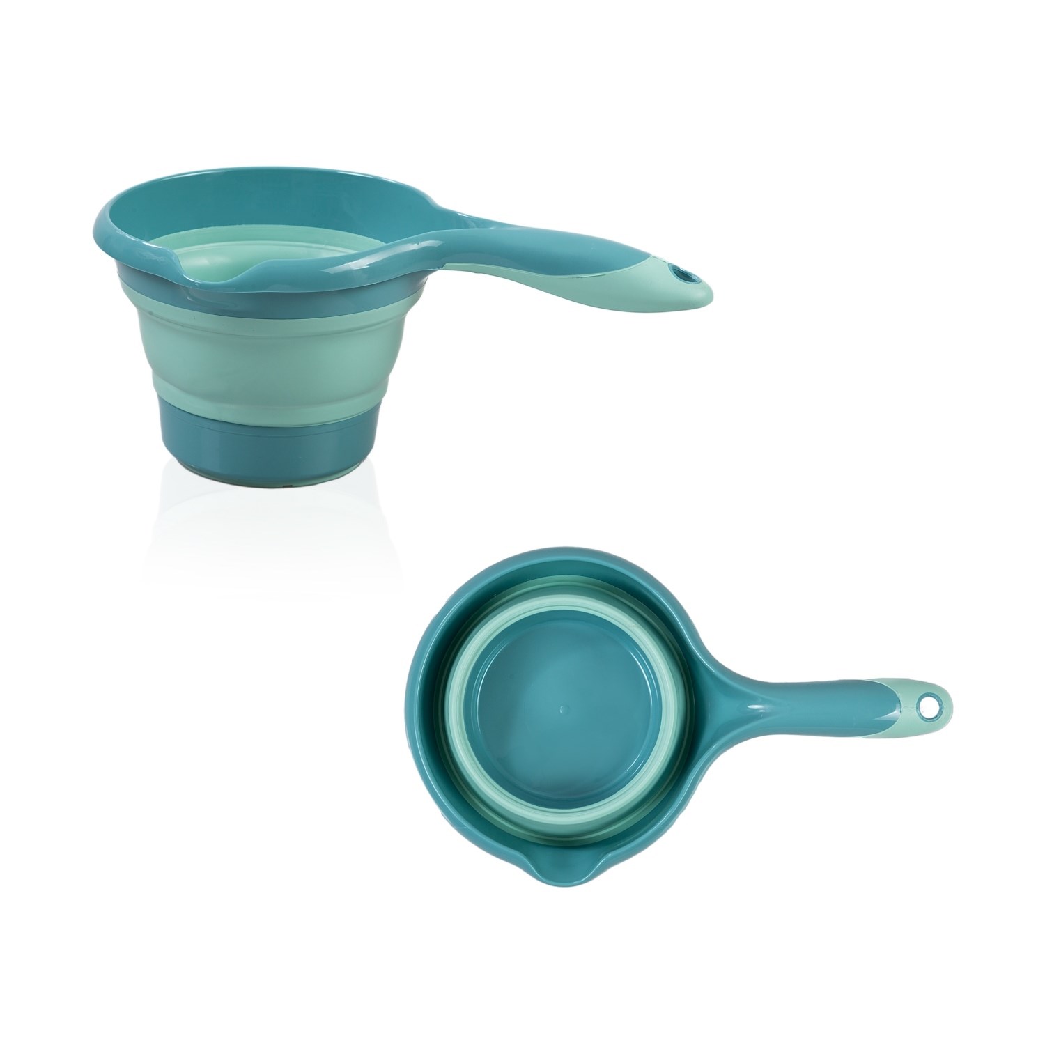 Babyjem Katlanır 3'lü Banyo Set 765 Turkuaz