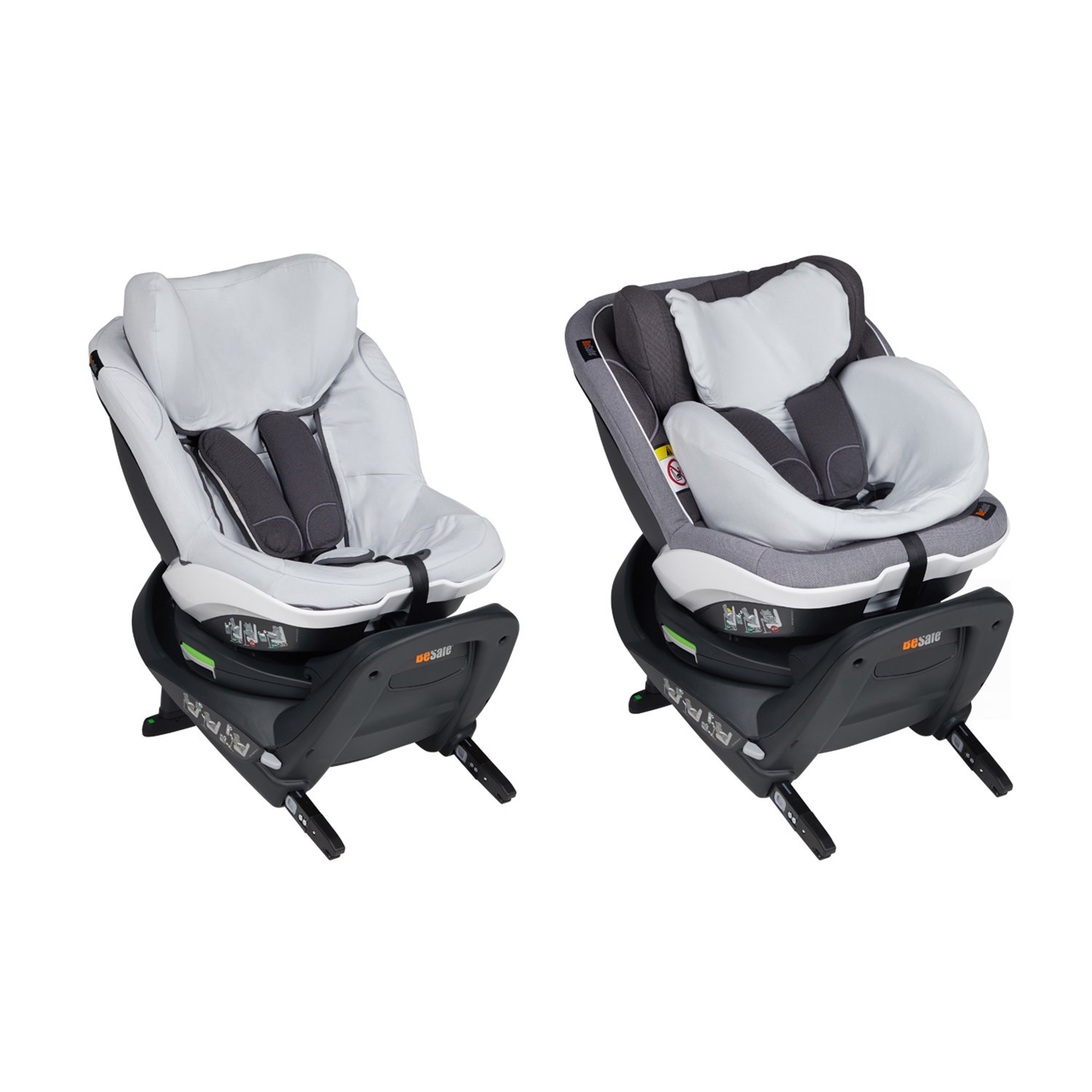 Besafe İzi Turn Oto Koltuğu Kılıfı Glacier Grey