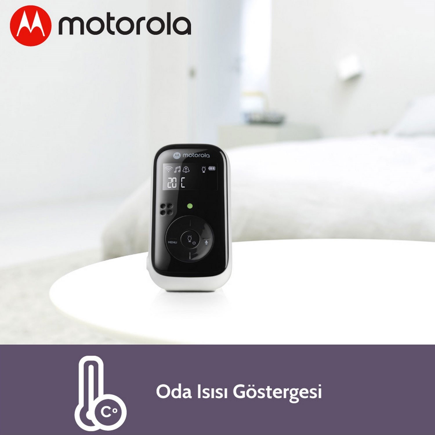 Motorola PİP11 Dect Dijital Ekranlı Bebek Telsizi 