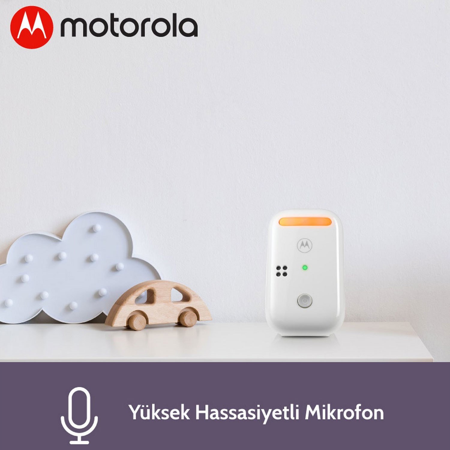 Motorola PİP11 Dect Dijital Ekranlı Bebek Telsizi 