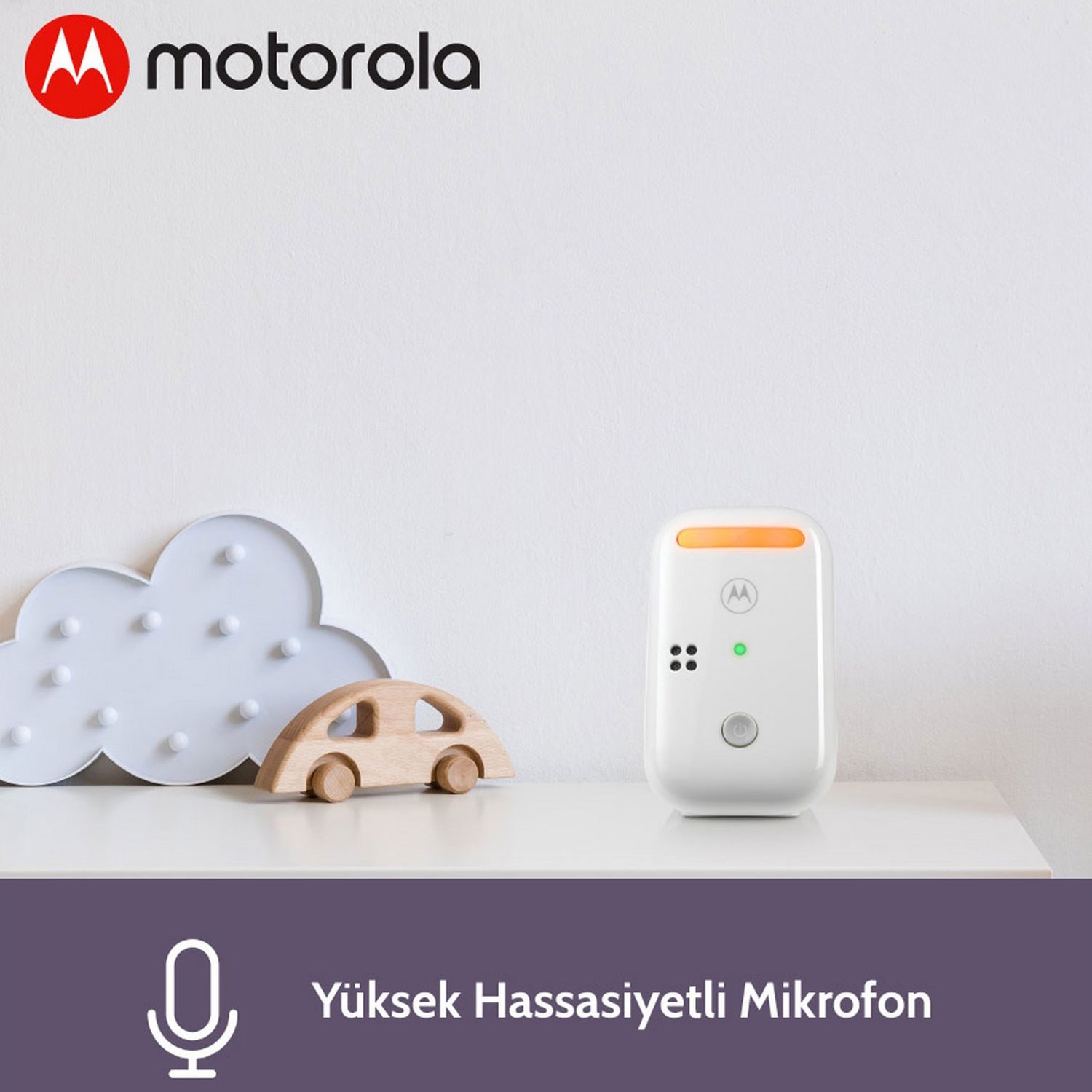 Motorola PIP11 Dect Dijital Ekranlı Bebek Telsizi 