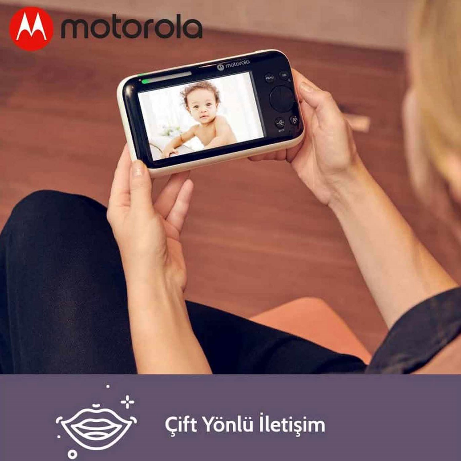 Motorola PİP1510 FHD Wifi Connect 5 Inc Lcd Bebek Kamerası 