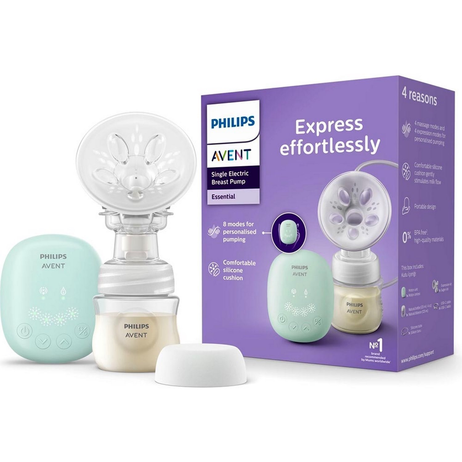 Philips Avent Tekli Elektrikli Göğüs Pompası SCF323/11 