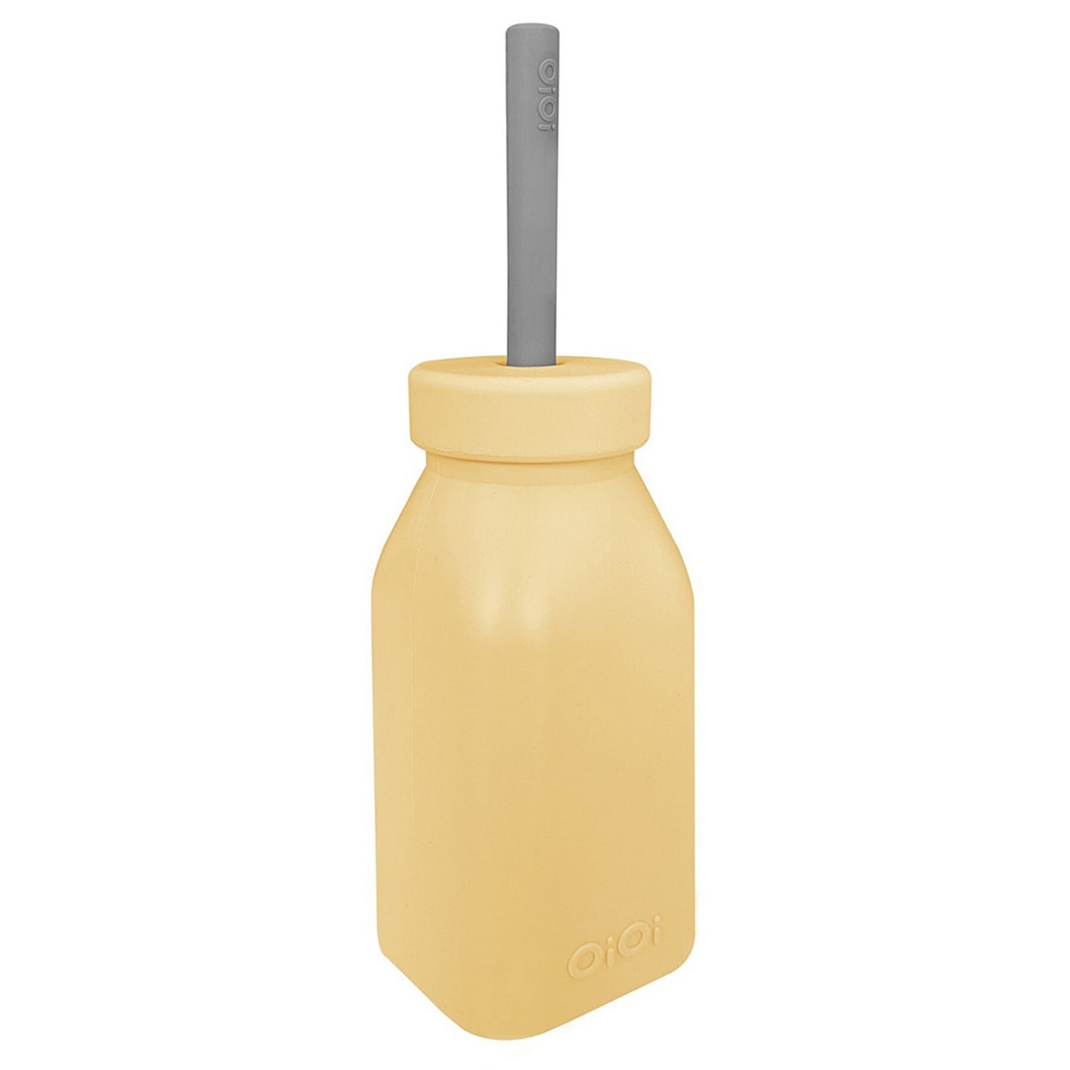 Oioi Silikon Şişe ve Pipet 6+ Ay Mellow Yellow - Powder