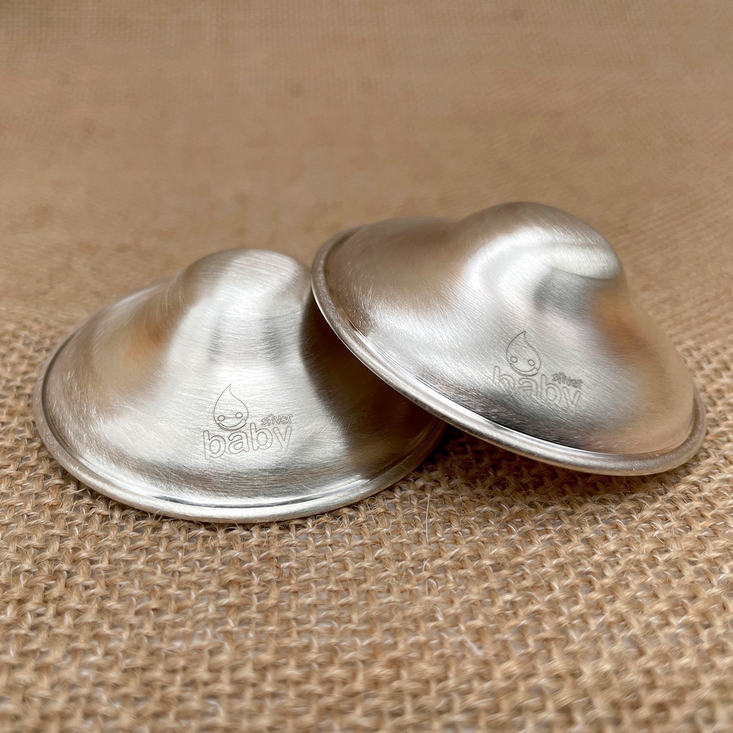 Silver Baby Gümüş Göğüs Ucu Koruma Kapakları 