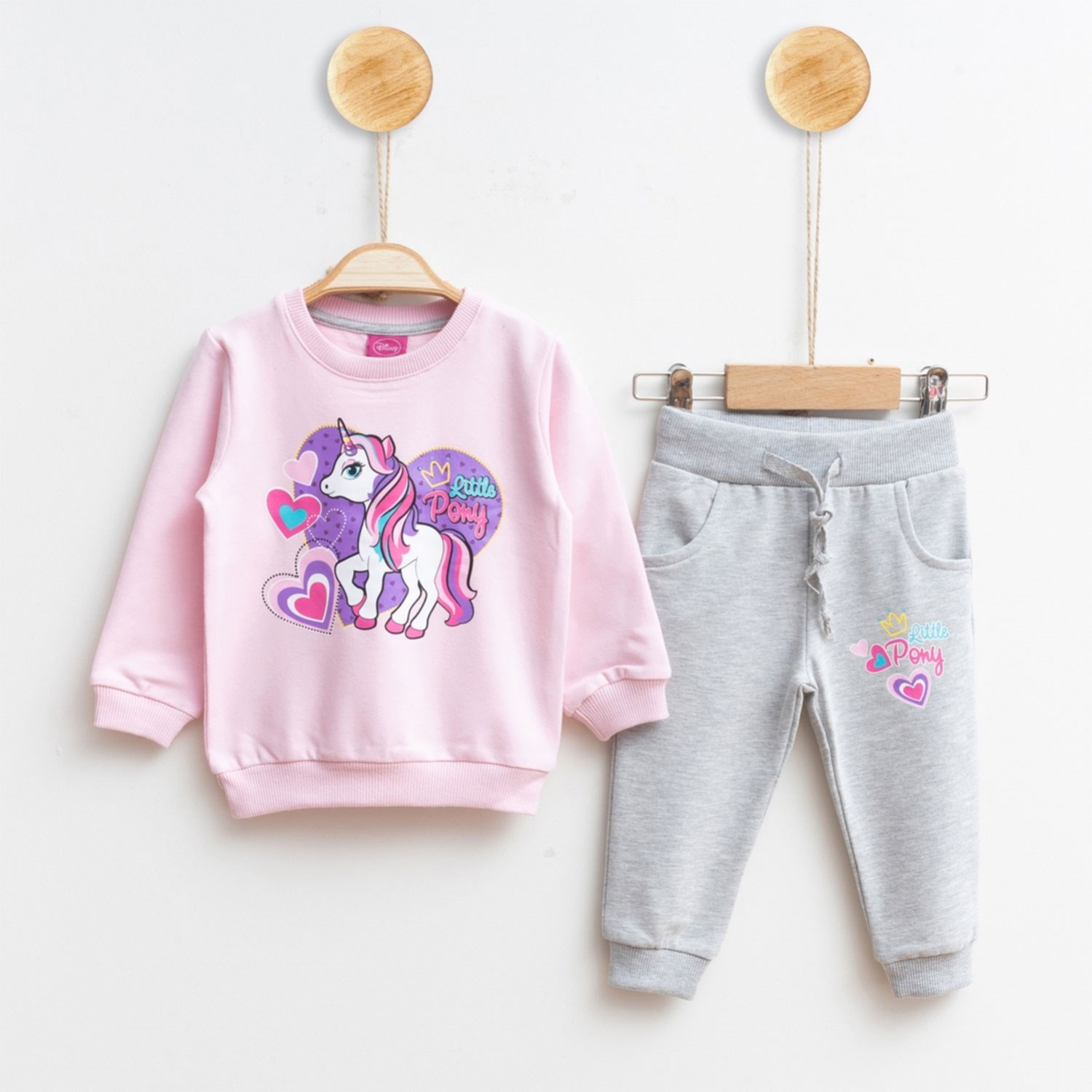 Ceo Junior Little Pony 2'li Bebek Takımı 3319R Pembe