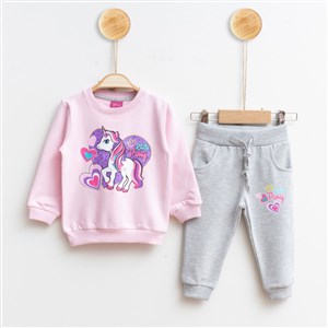 Ceo Junior Little Pony 2'li Bebek Takımı 3319R Pembe