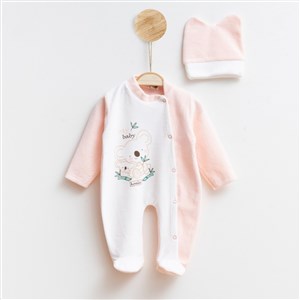 Melish Bebe Koala Bebek Tulumu 5000R Pudra