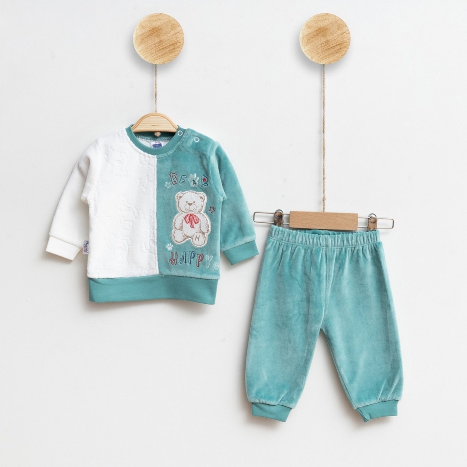 Hoppala Baby Happy 2'li Bebek Takımı 232R Yeşil