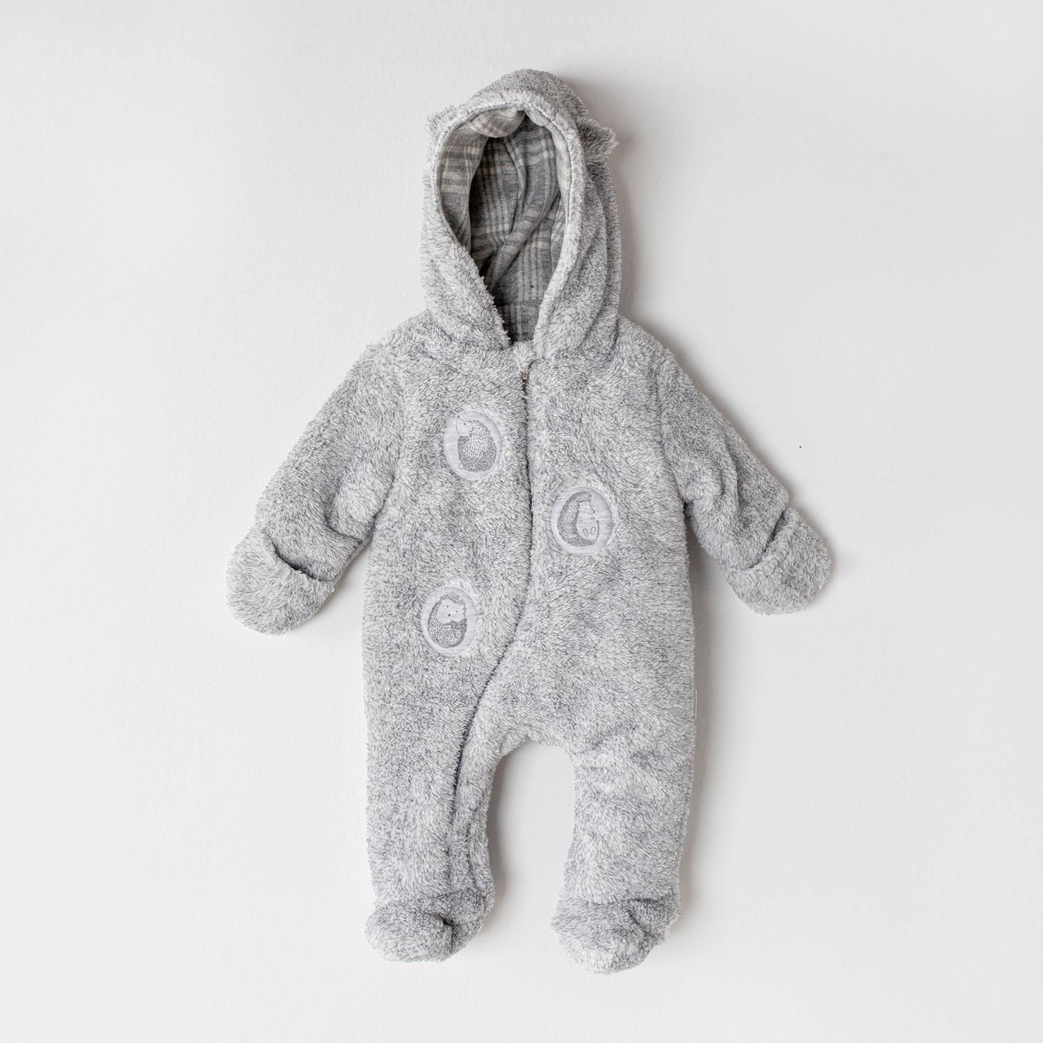 Andywawa Welsoft Little Hedgehog Bebek Kozmonot AC23381 Gri