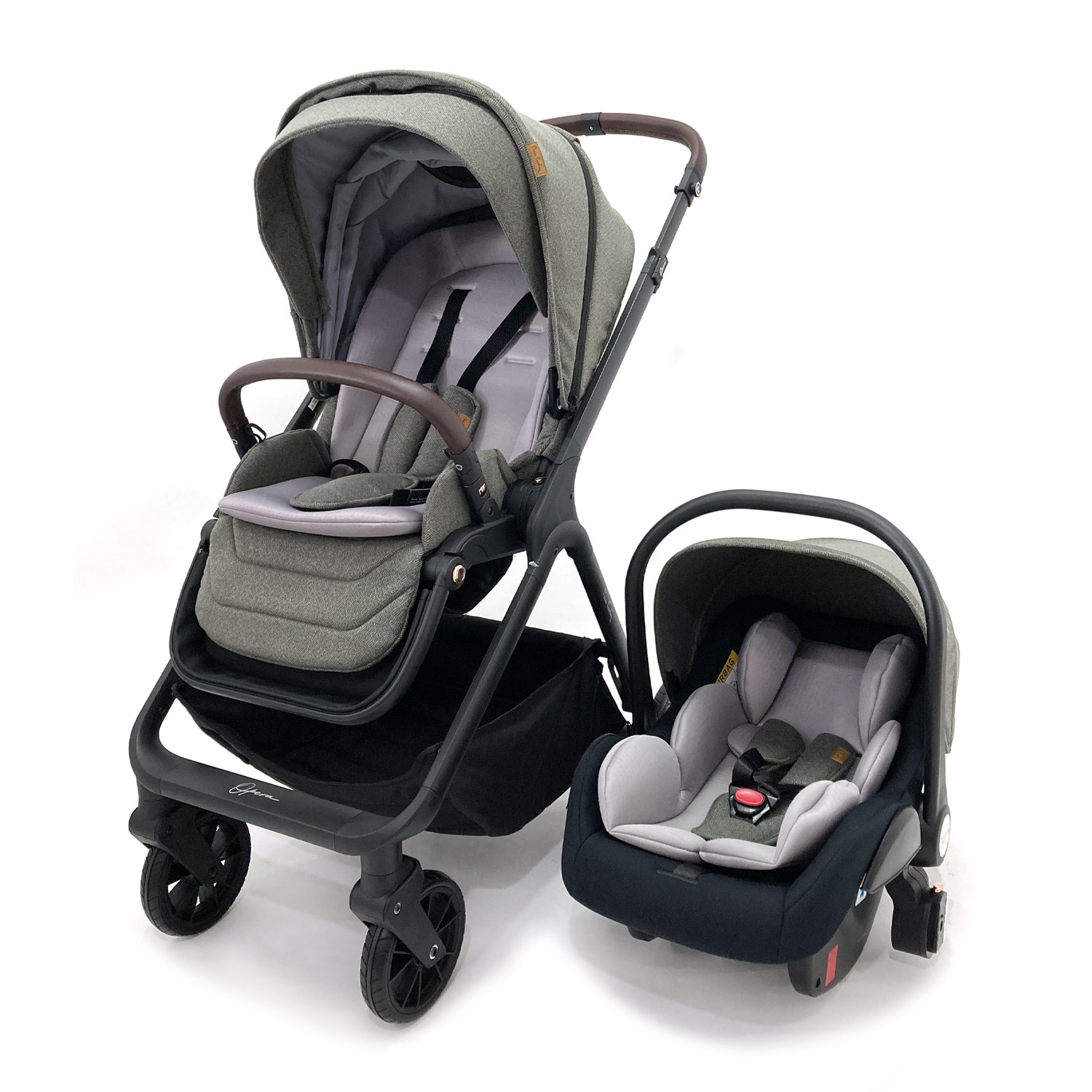 Pierre Cardin Opera Travel Bebek Arabası Haki