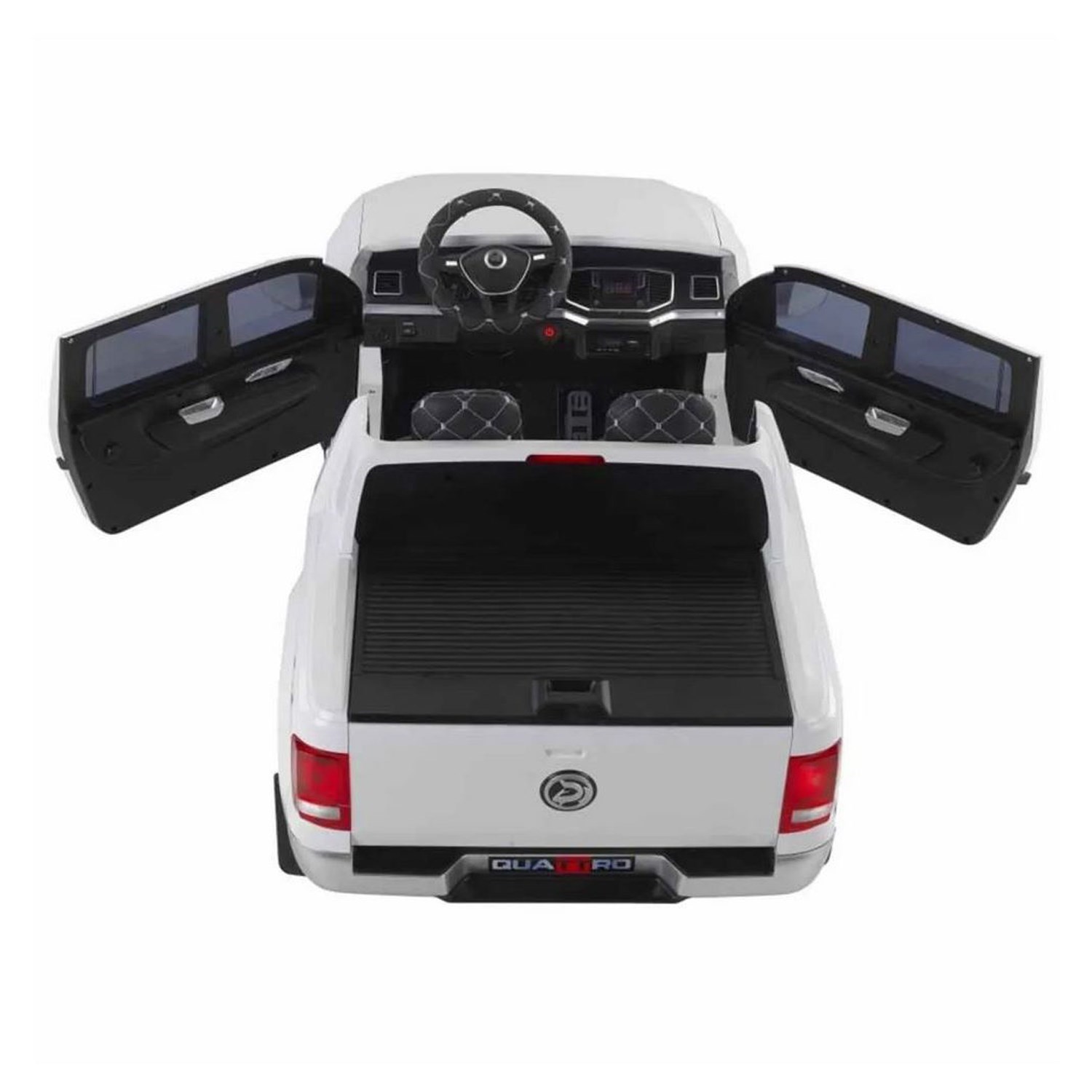 BabyHope Quattro 4x4 Akülü Araba 24V 441 Beyaz