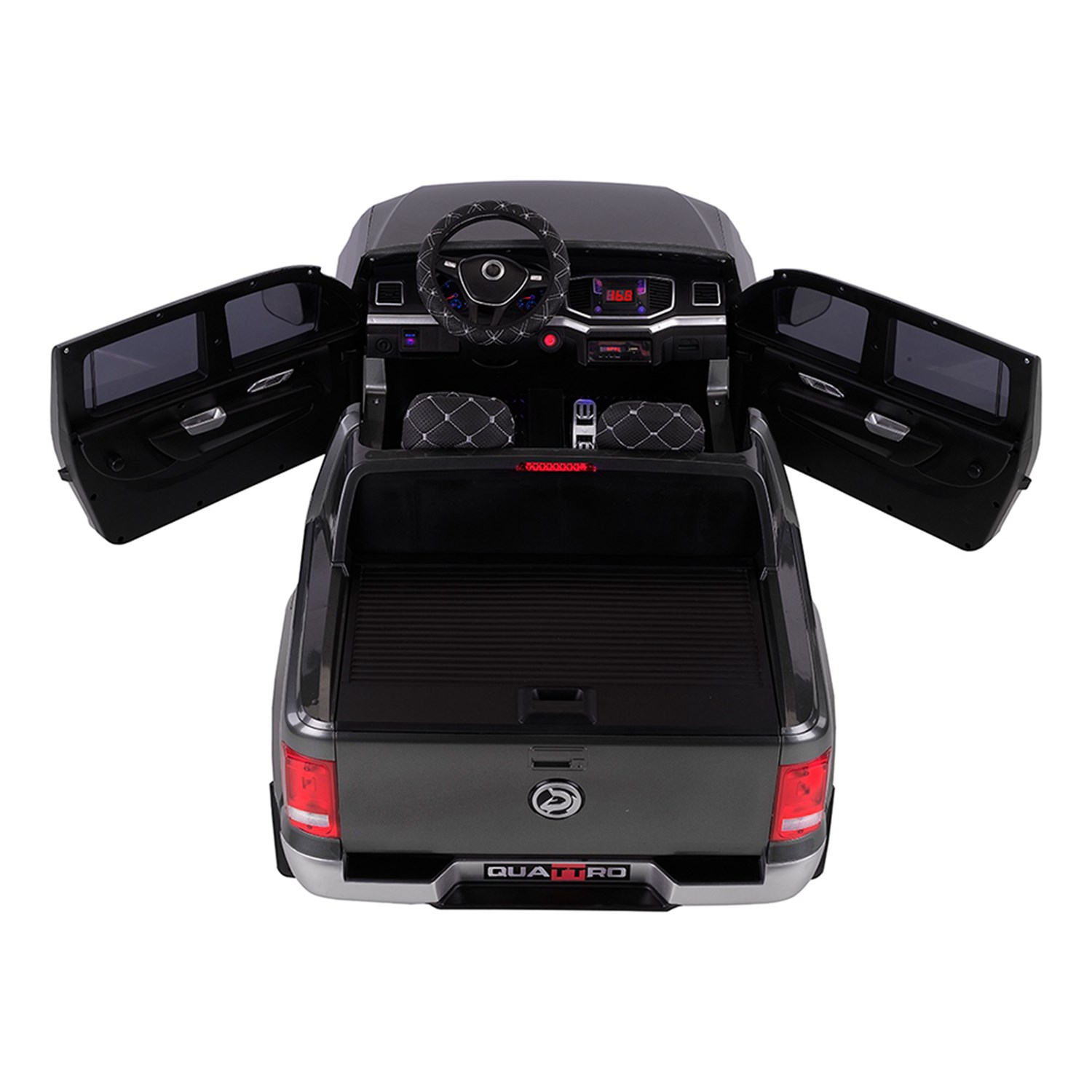 BabyHope Quattro 4x4 Akülü Araba 24V 441 Siyah