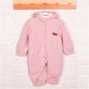 Pierre Cardin Örgülü Peluş Bebek Tulumu 802438 Pembe