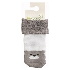 Biorganic Animals Kaymaz Bebek Çorabı 68370 Bej