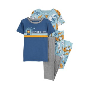 Carter's 4'lü Erkek Çocuk Pijama Seti 3N711610 Çok Renkli