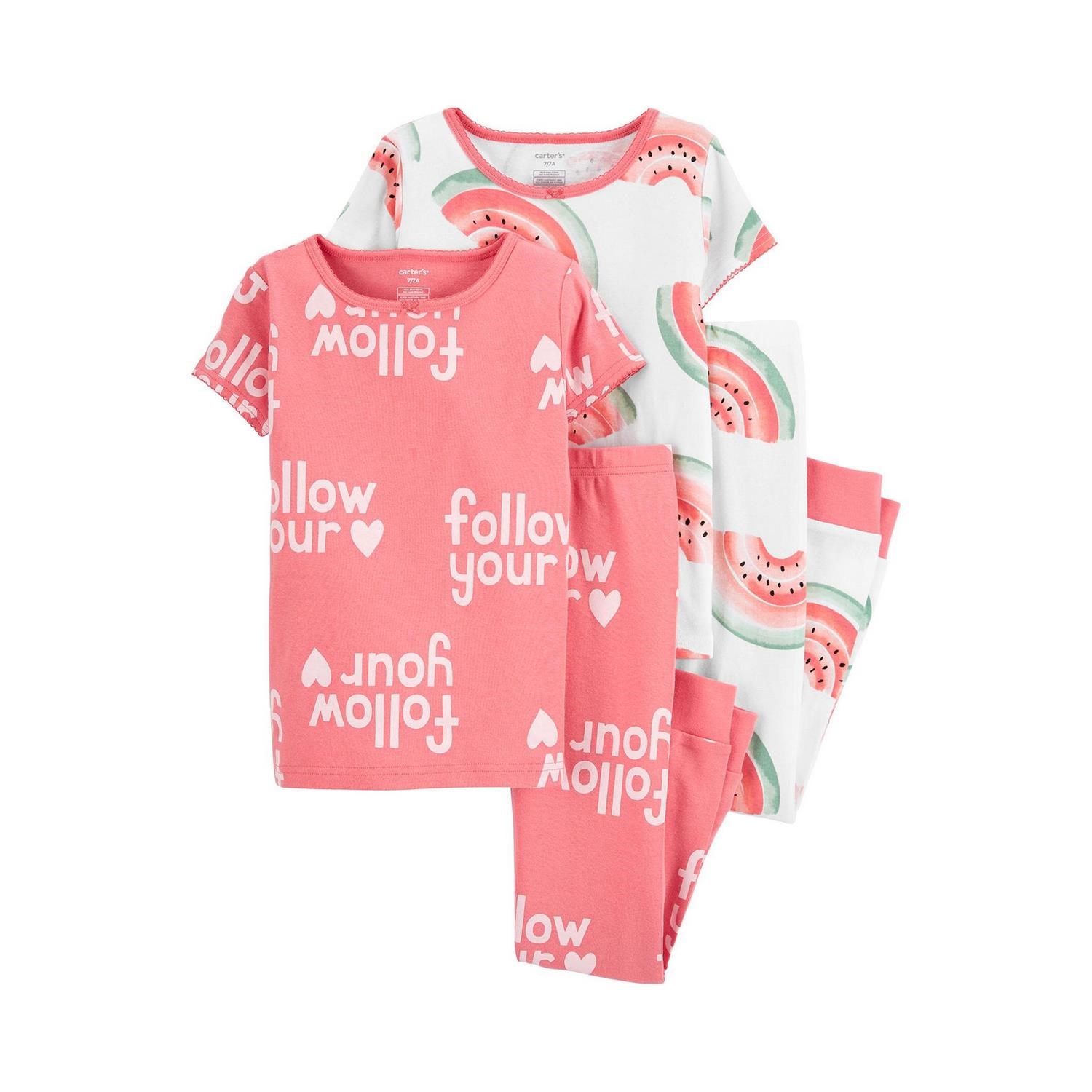 Carter's 4'lü Kız Çocuk Pijama Seti 3N712010 Renkli