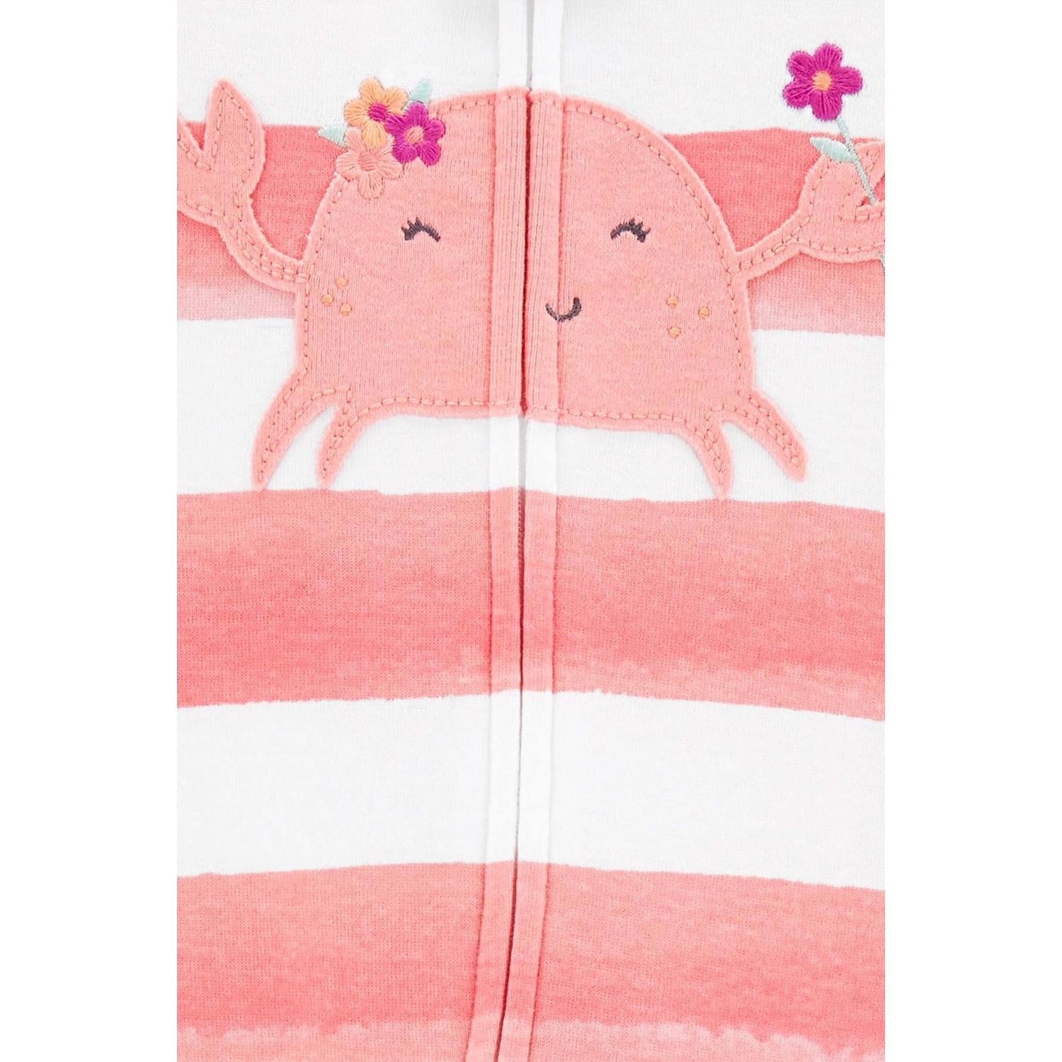 Carter's Kız Bebek Uyku Tulumu 1N719310 Somon