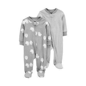 Carter's Layette Bebek 2'li Tulum Set 1N724310 Gri