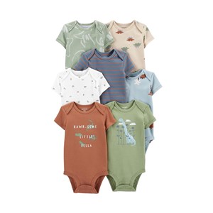 Carter's Layette Erkek Bebek 7'li Body Set 1N685210 Çok Renkli