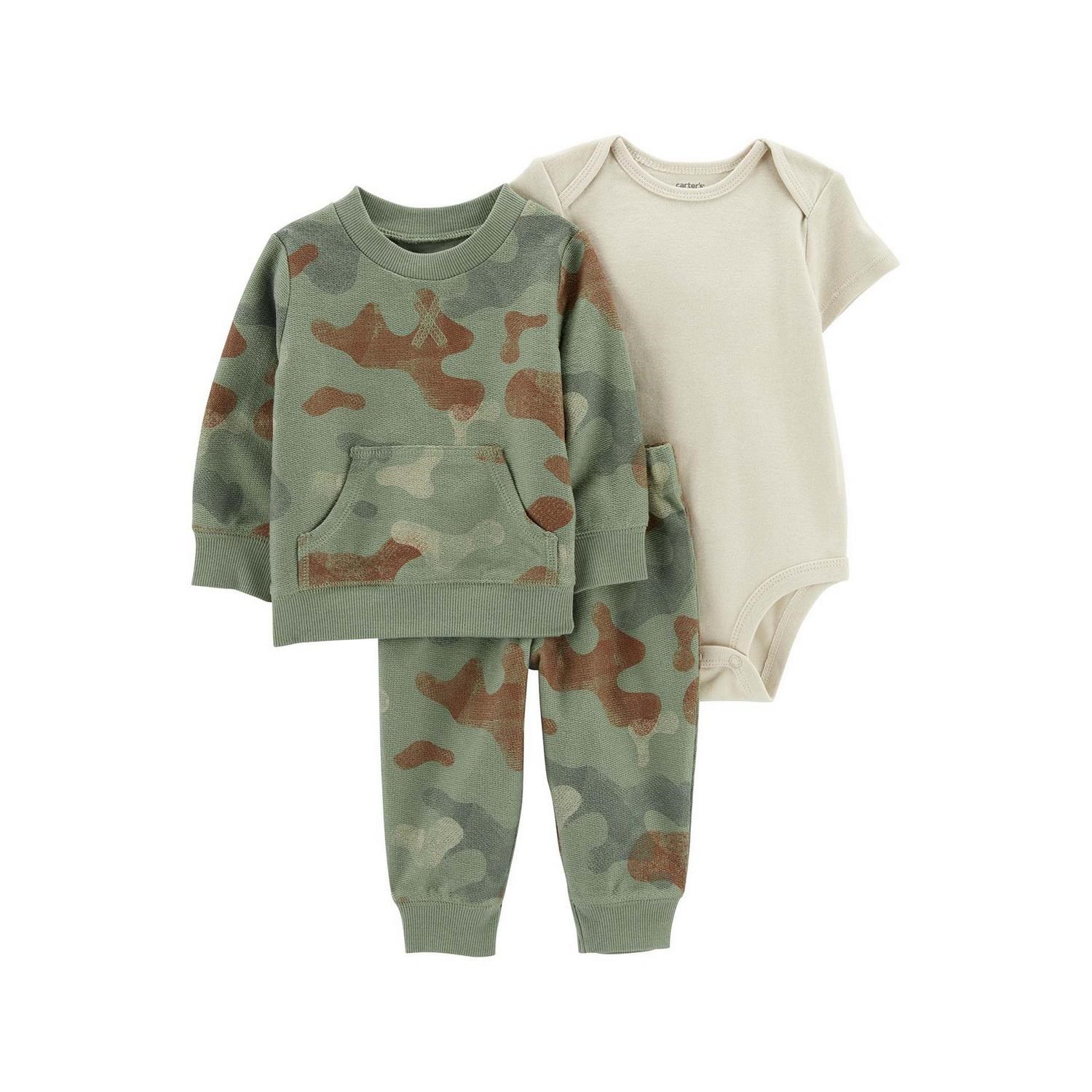 Carter's Erkek Bebek Hırkalı Set 1N957710 Yeşil