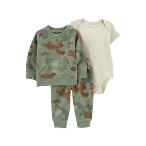 Carter's Erkek Bebek Hırkalı Set 1N957710 Yeşil