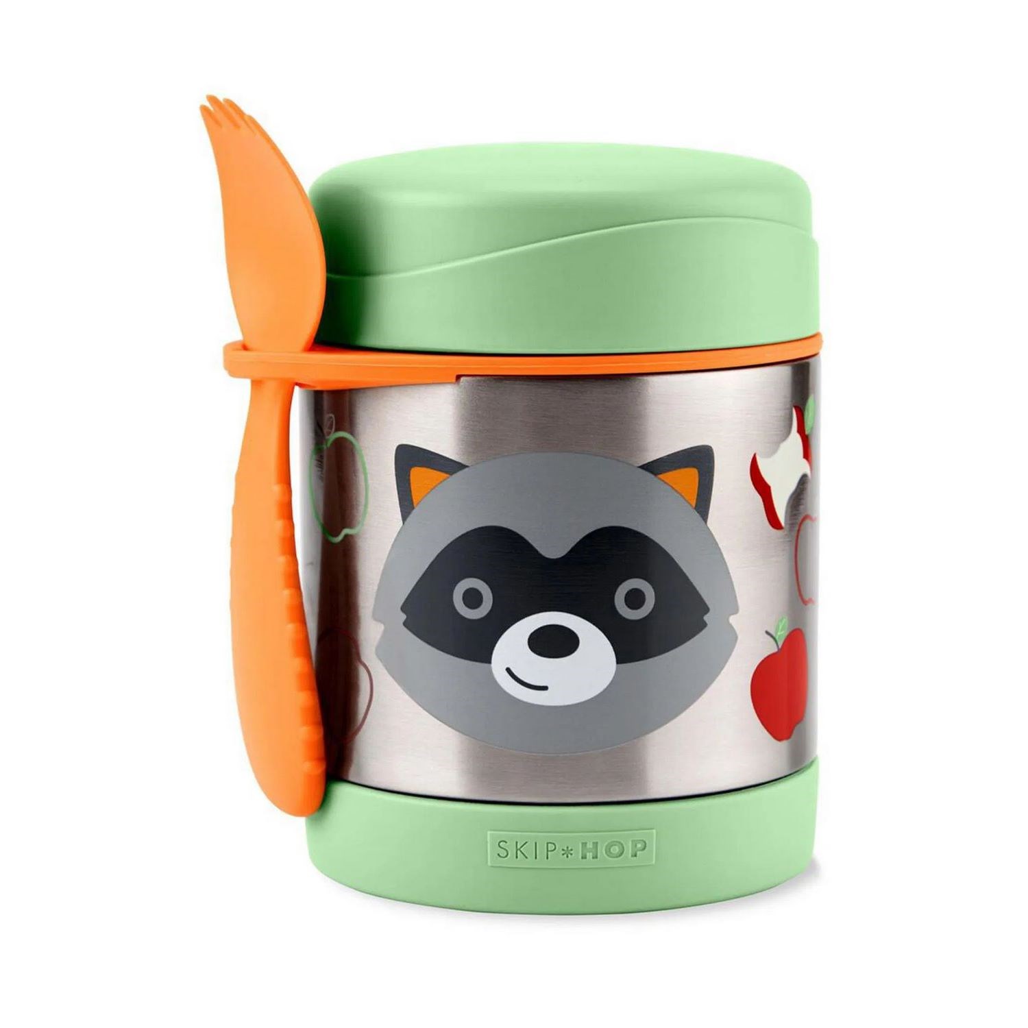 Skip Hop Zoo Paslanmaz Çelik Termos Açık Yeşil