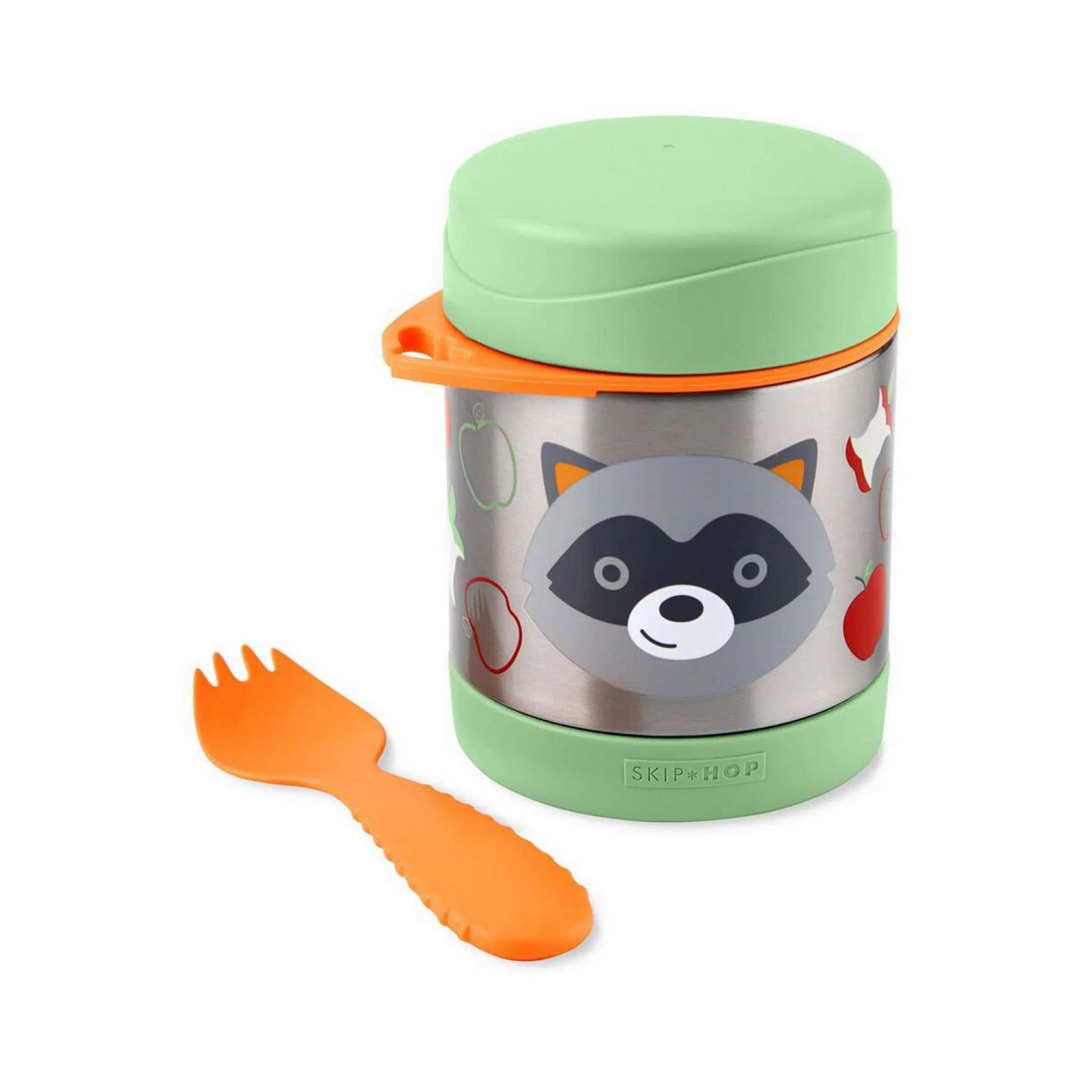 Skip Hop Zoo Paslanmaz Çelik Termos Açık Yeşil