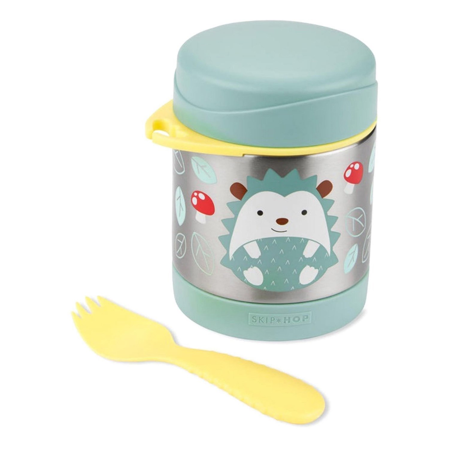 Skip Hop Zoo Paslanmaz Çelik Termos Gri