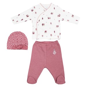 Biorganic Little Love 3'lü Bebek Seti 73291 Gül Kurusu