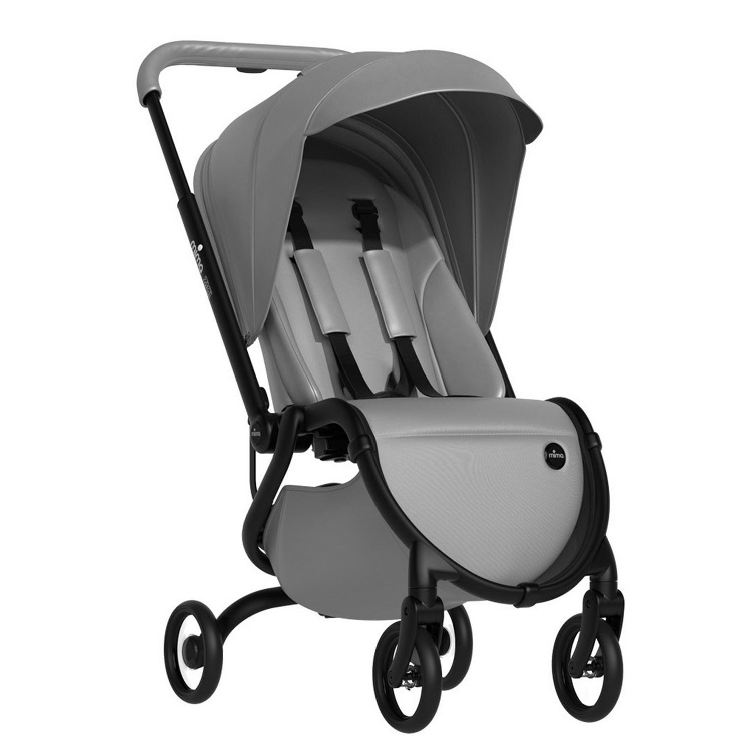 Mima Zigi Travel Sistem Bebek Arabası Argento-Black