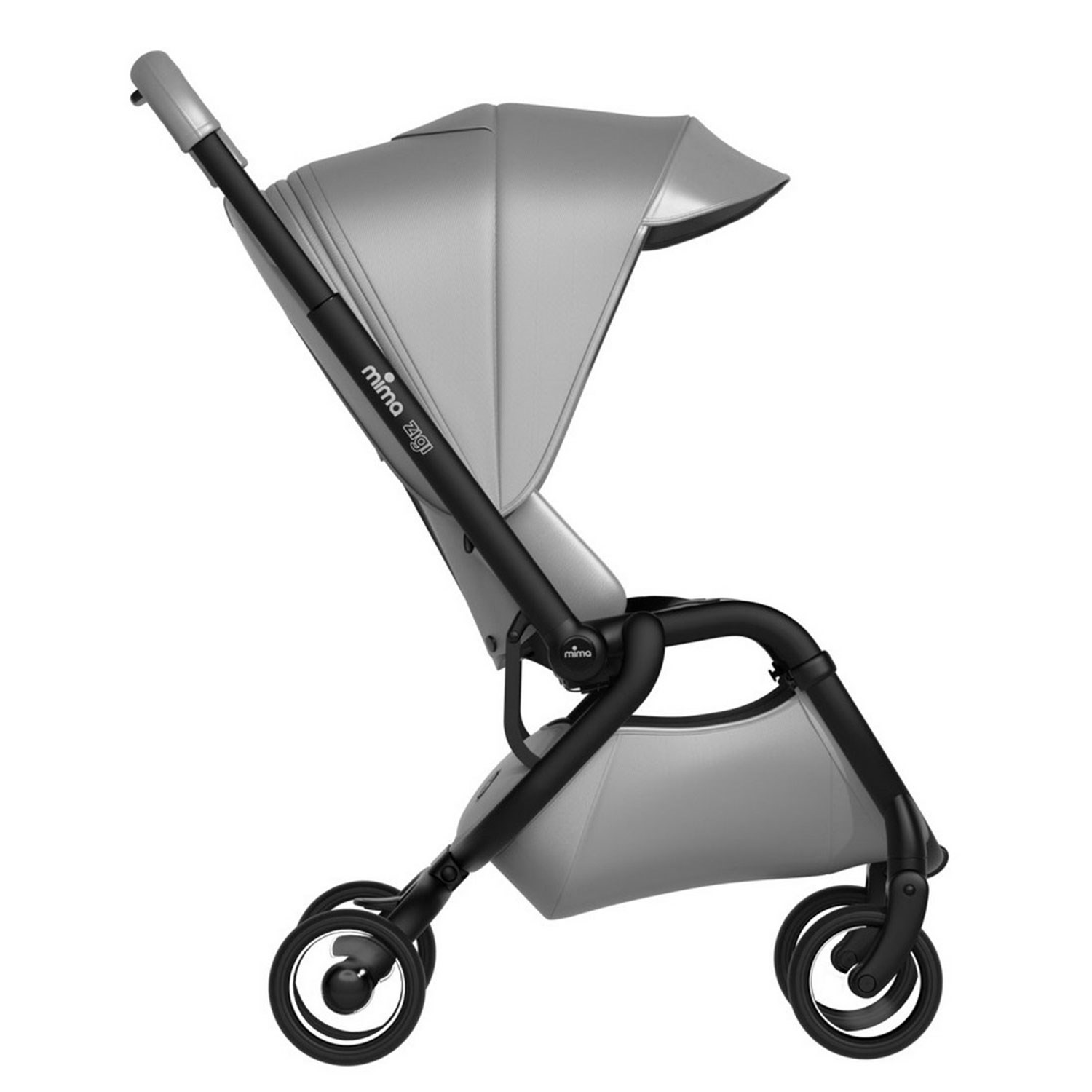 Mima Zigi Travel Sistem Bebek Arabası Argento-Black