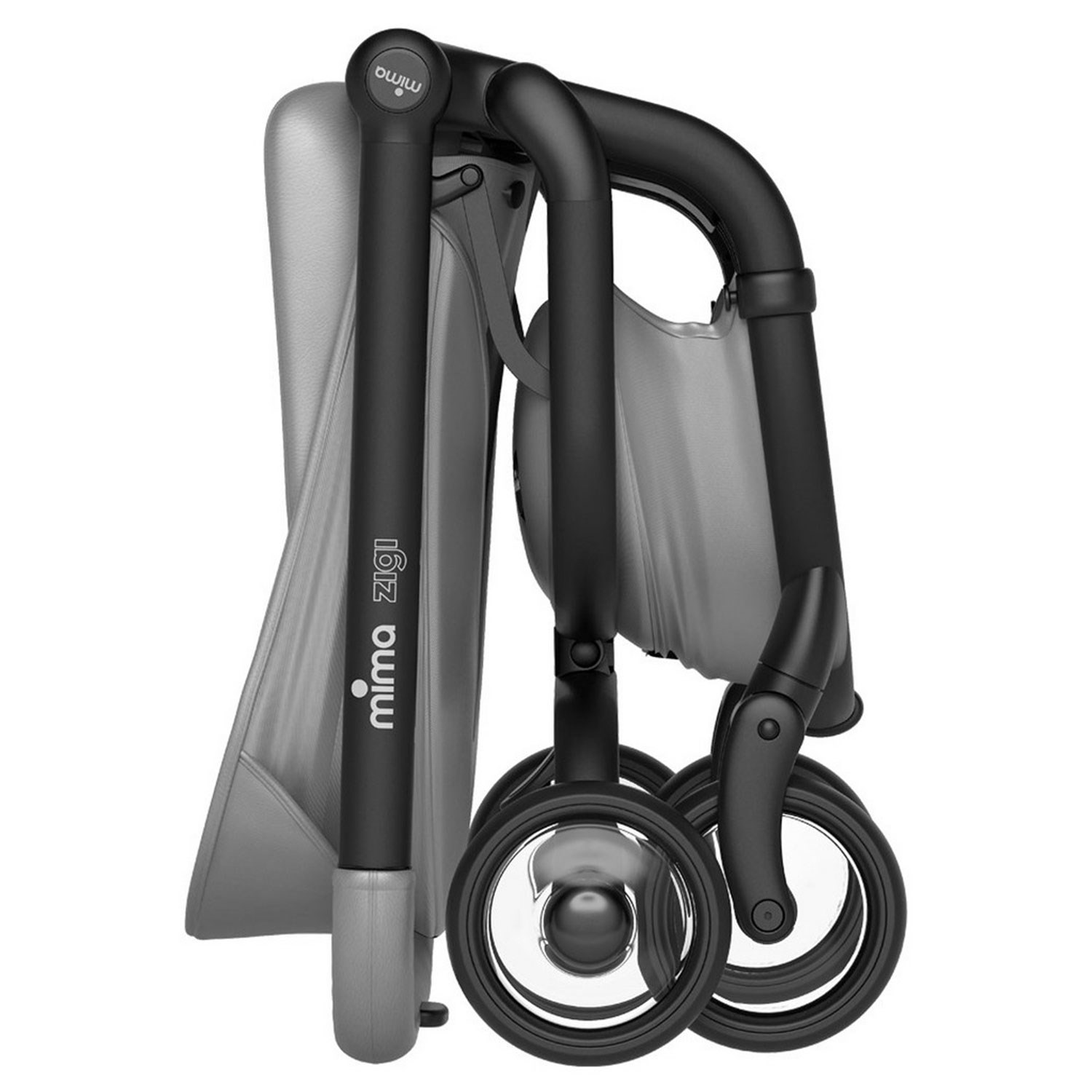 Mima Zigi Travel Sistem Bebek Arabası Argento-Black