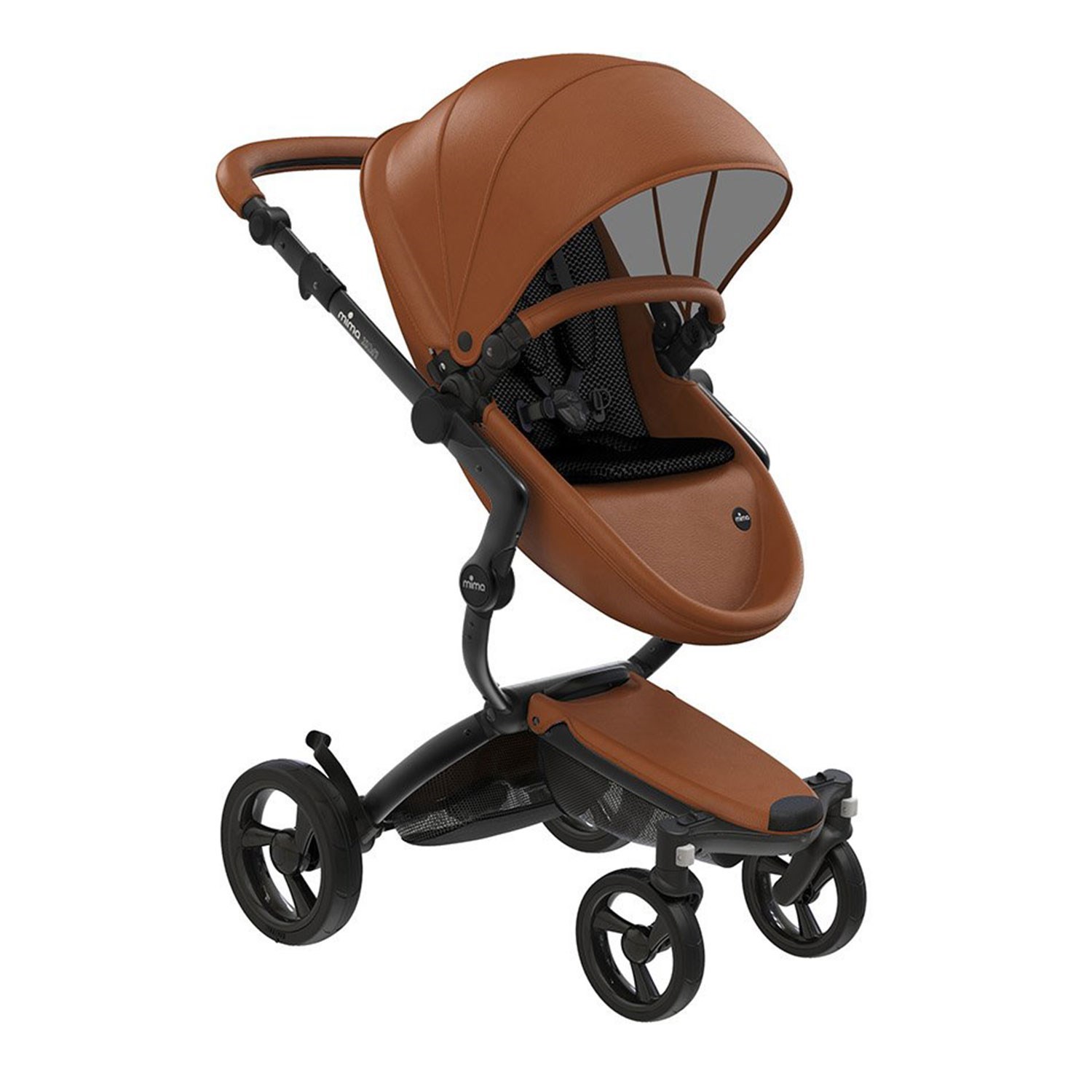 Mima Xari Travel Sistem Bebek Arabası Camel-Black