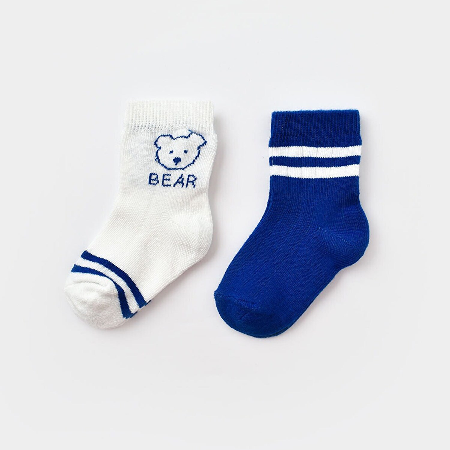 Biorganic Bear 2'li Bebek Çorabı 68408 Saks