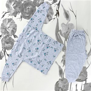 Sebi Bebe Ayı Desenli Pijama Takımı 2239 Gri