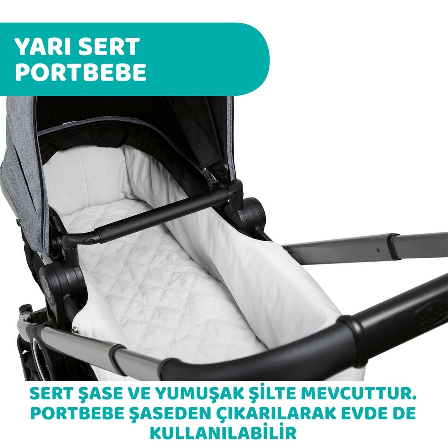 Chicco Duo Urban Pro Bebek Arabası Grey Mist