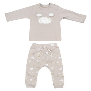 Biorganic Curly Sheep 2'li Bebek Takımı 59707 Bej