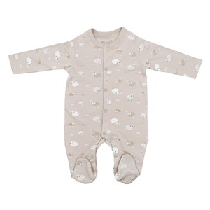 Biorganic Curly Sleep Newborn Bebek  Tulumu 60613 Bej