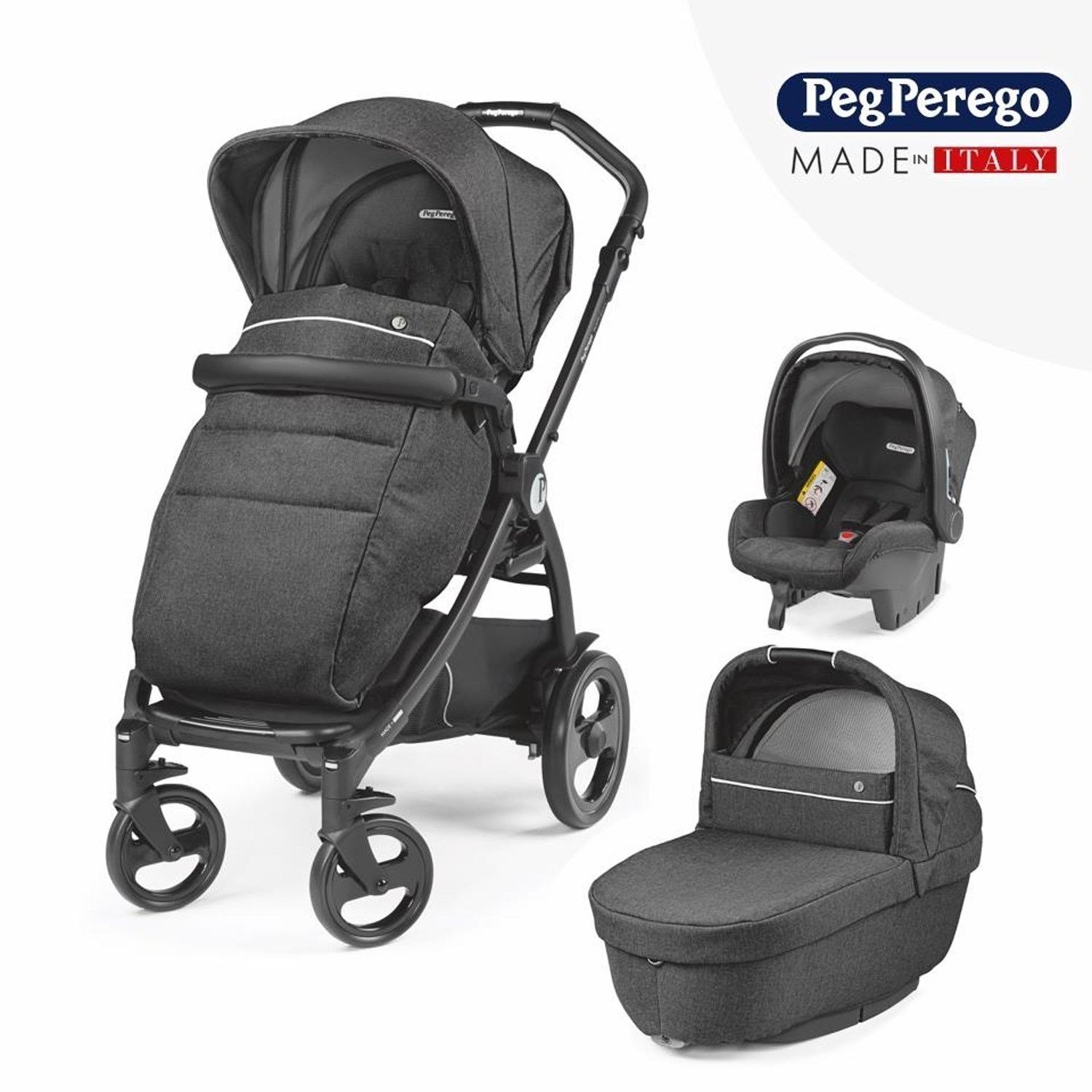 Peg Perego Book Smart Travel Bebek Arabası Titanium