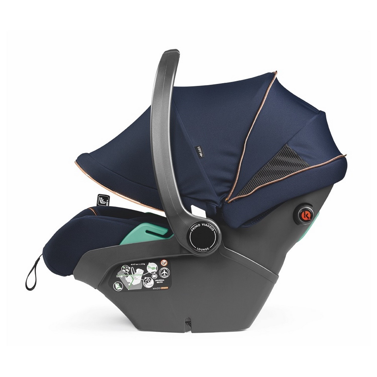 Peg Perego Primo Viaggio Lounge I Size Oto Koltuğu 0+ Blue Shine