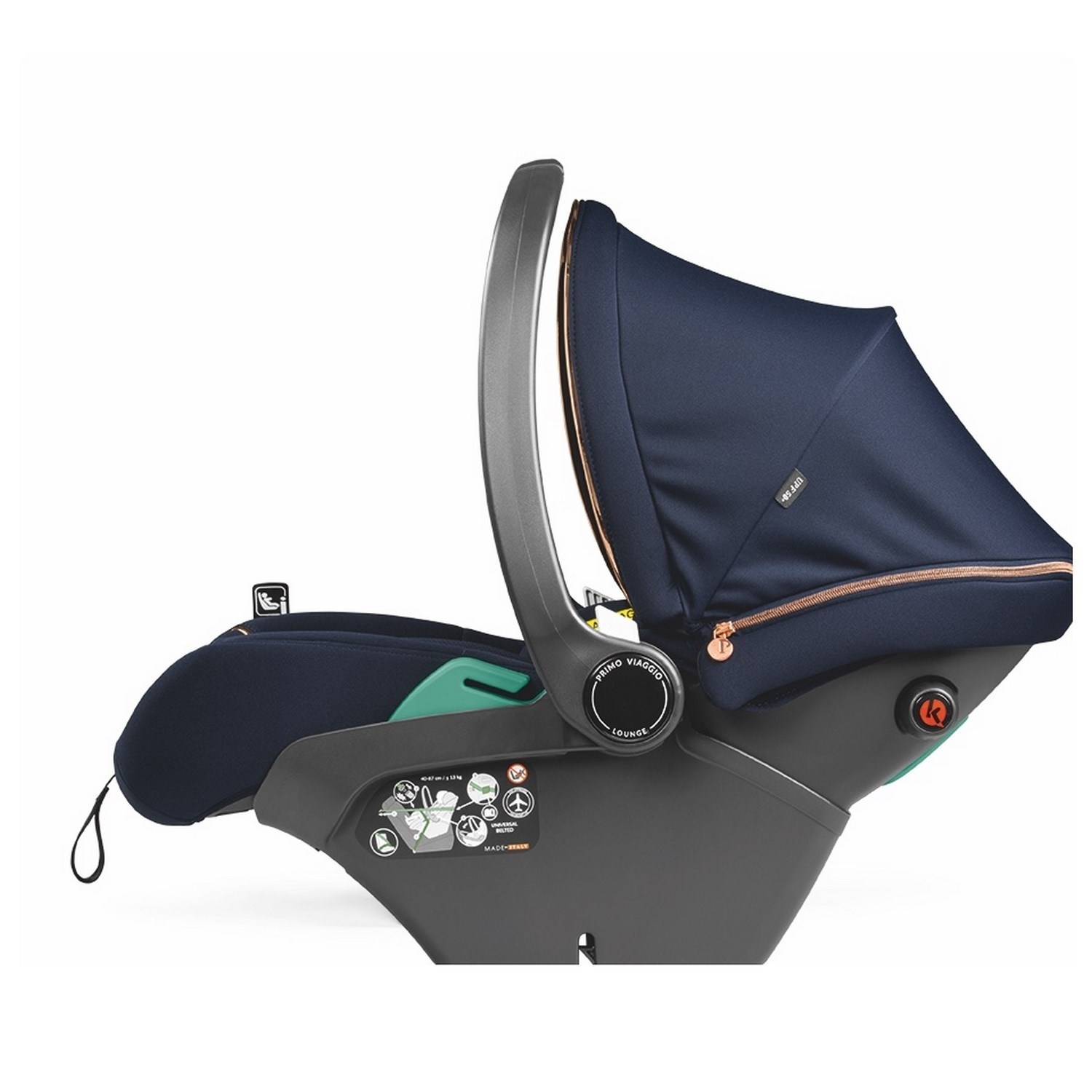 Peg Perego Primo Viaggio Lounge I Size Oto Koltuğu 0+ Blue Shine